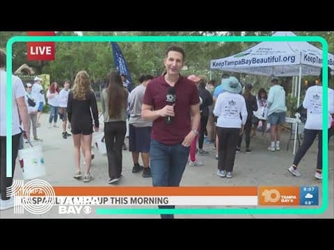 Gasparilla cleanup: Volunteers come together to keep Tampa Bay beautiful