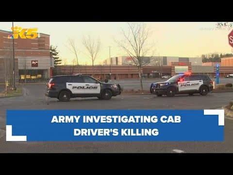Army investigating killing of cab driver