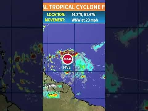 Monday 5am Tropical Update: Potential Tropical Cyclone