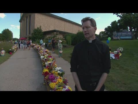 Growing memorial outside Annunciation tells a story of heartbreak and hope