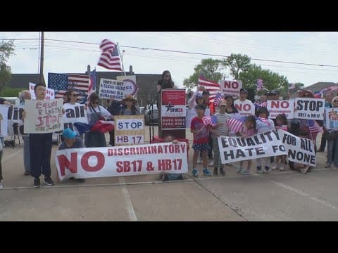 North Texas groups protest bills making their way through state legislature