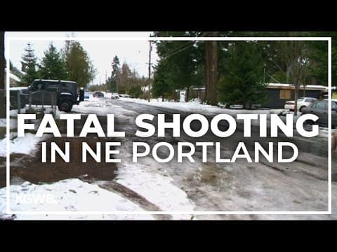 Fatal shooting leaves 1 victim dead and another injured in Northeast Portland