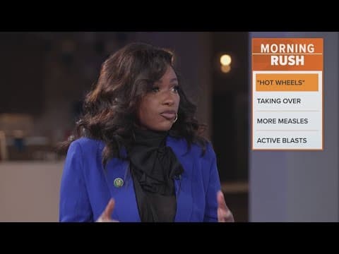 Rep. Jasmine Crockett addresses comments she made about Gov. Greg Abbott