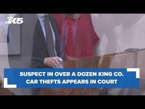 Suspect in over a dozen King County car thefts posted the stolen vehicles on social media