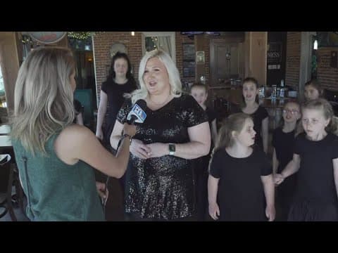 Irish dancers stepping into St. Patrick's Day