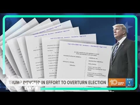 Former President Trump faces 3rd indictment, now over his 2020 election loss
