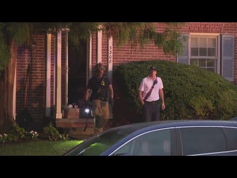 Homeowners hear thunderclap before house catches fire in Bethesda