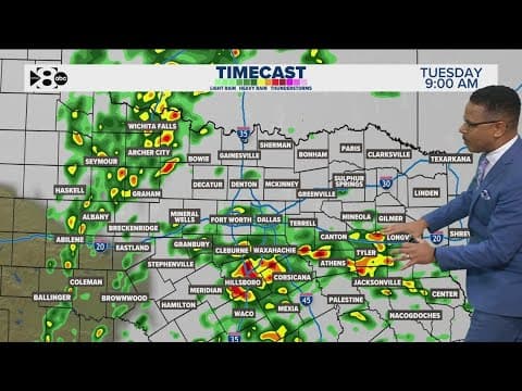 DFW Weather: Widespread rain and storms are on the way