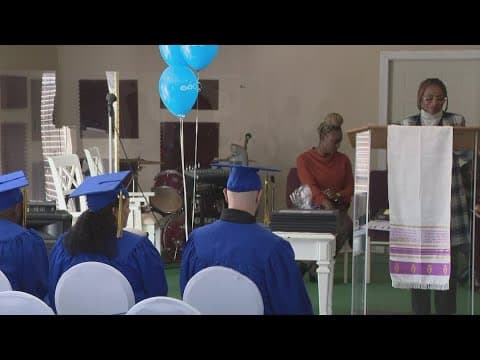 State's reentry program graduation in Harvey, Louisiana