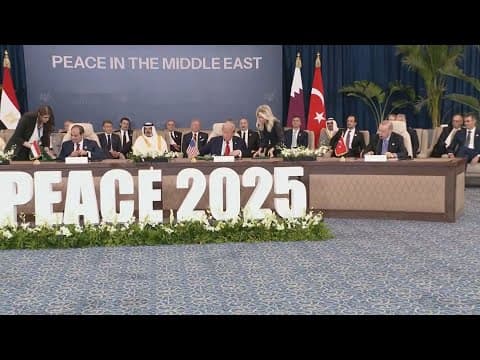 World leaders sign peace deal, ushering in ceasefire