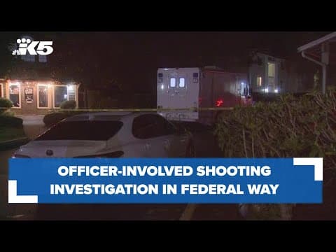 BREAKING: Shooting investigation in Federal Way