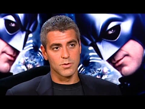 George Clooney discusses playing Batman in Batman & Robin (1997)