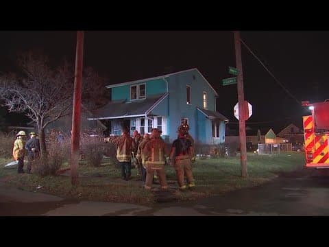 4 hospitalized after south Columbus house fire
