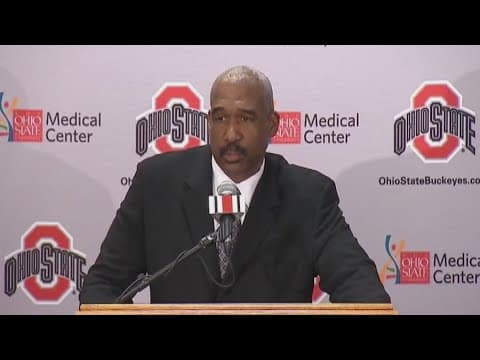 Ohio State Athletics Director Gene Smith in his final week on the job