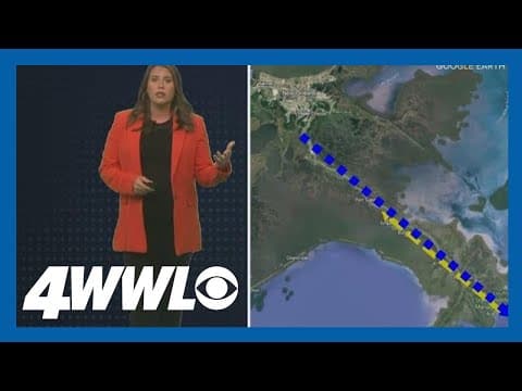 What is a saltwater wedge, and why is it causing problems in Plaquemines?