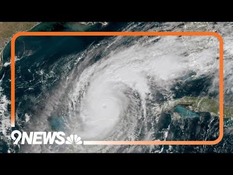 Hurricane Milton takes aim at Florida coast