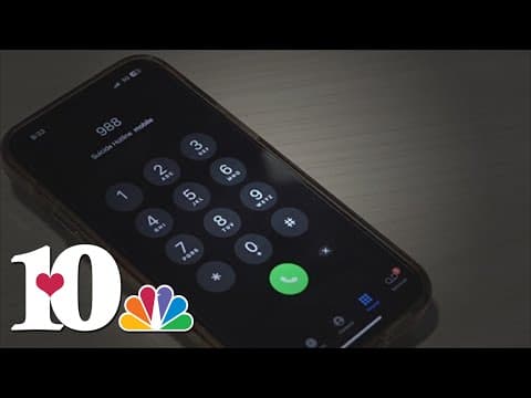 Calls to 988 Lifeline increases to around 6,000 in East TN over 2023