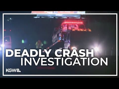 I-5 northbound near Albany reopens after deadly crash