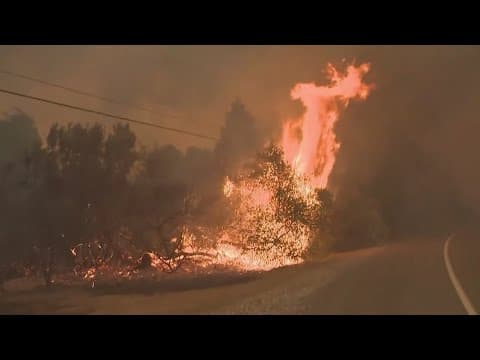 Wildfires crop up across the U.S. as triple-digit heat continues to fuel brushfires