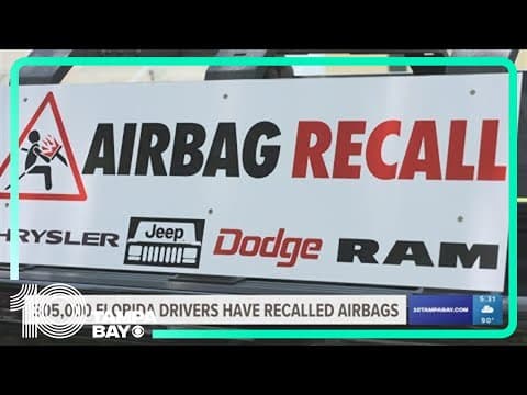 Millions of recalled airbags are still on the road