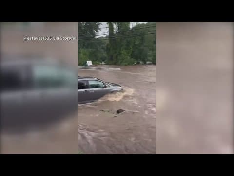 Deadly flash flooding in Connecticut
