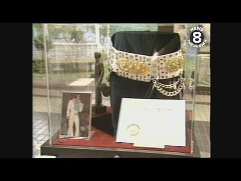 Elvis Presley exhibit 1987