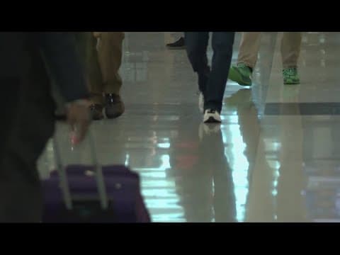 It's a busy travel day with many returning from their holiday destinations