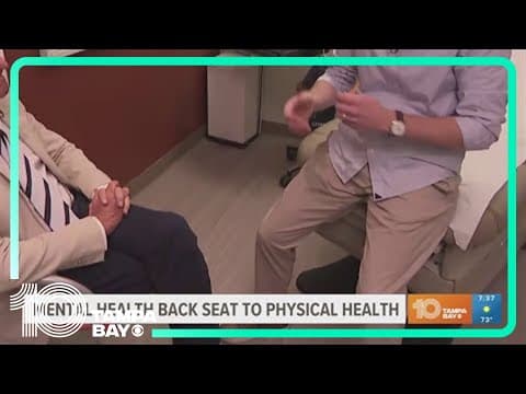 Study: Mental health treatment takes a back seat to physical health