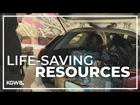 Nonprofit provides life-saving resources to homeless Portlanders braving extreme heat