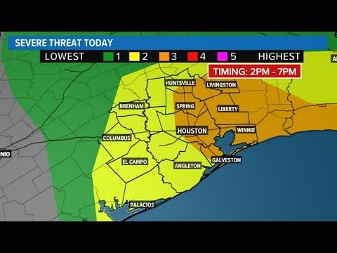 Watch Live: The potential for severe weather today has been elevated | Watch Chita Craft for latest