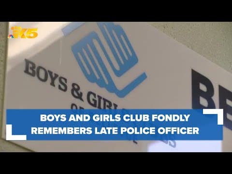 Boys and Girls Club of Bellevue says late police officer was a big help to the organization