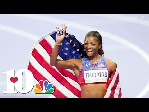 Gabby Goes for Gold: Paris Olympics women's 200m final top moments
