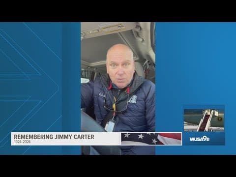 WUSA9 reporter Scott Broom reflects on Jimmy Carter's inauguration in 1977
