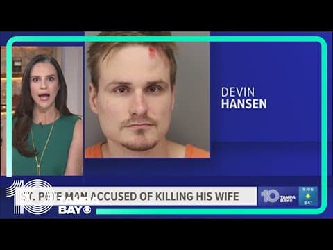 St. Pete man accused of murdering wife, chasing down ambulance she was in