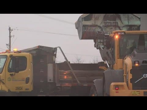 Snow Warriors work to tackle icy roads amid winter storm