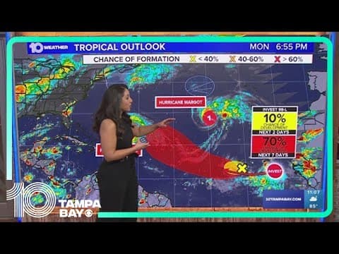Tracking the Tropics: NHC monitoring Lee, Margot and 2 other potential systems
