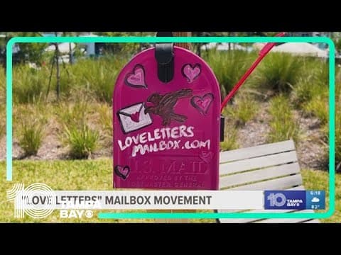 'Love Letters' mailbox movement spreads throughout Tampa Bay area