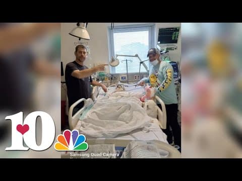 Man meets young girl he helped save after fatal crash