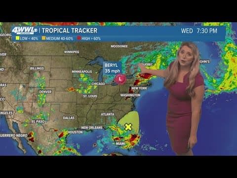 Wednesday 10 PM Tropical Update: Gulf of Mexico to stay quiet over the next week