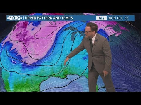 Weather: Gradual warm-up through Christmas Day