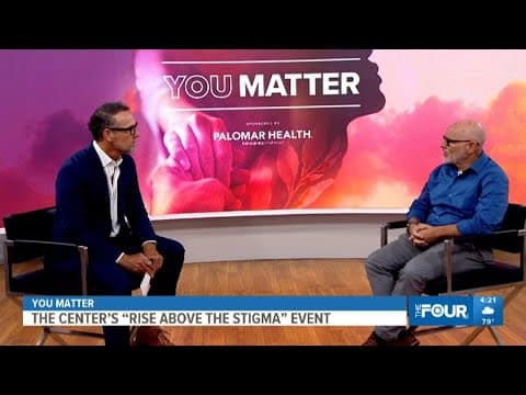 The San Diego LGBT Community Center Hosts "Rise Above The Stigma" Event