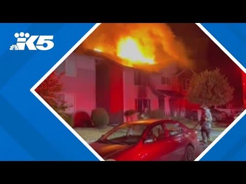 BREAKING: Person hospitalized after Kent house fire