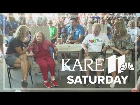Legendary State Fair baker Marjorie Johnson visits the KARE 11 Barn