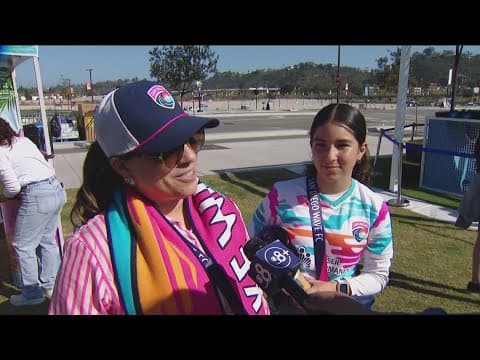 Fans excited for San Diego Wave FC's home opener at Snapdragon Stadium