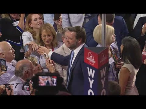 Donald Trump picks JD Vance as running mate at Republican National Convention