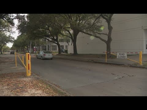 Business owners happy about permanent gates installed along 'Bissonnet Track'