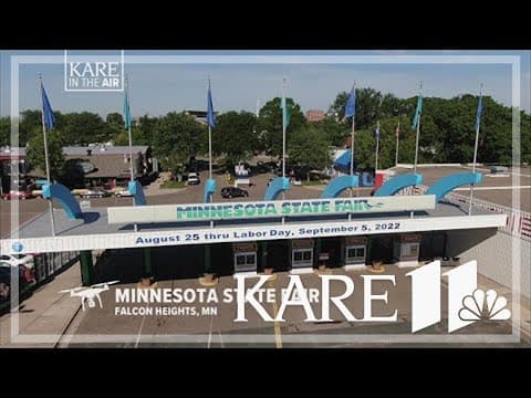 KARE in the Air: State Fair quiet before the storm