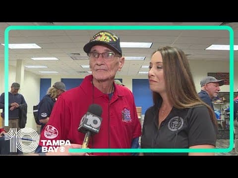 Lakeland police detective joins veteran father on honor flight to DC