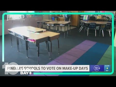 Here's how Pinellas County students are going to make up time lost after recent hurricanes