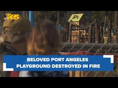 Dream Playground in Port Angeles destroyed in fire, teen arrested